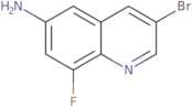 3-Bromo-8-fluoroquinolin-6-amine