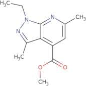 Methyl 1-ethyl-3,6-dimethyl-1H-pyrazolo[3,4-b]pyridine-4-carboxylate