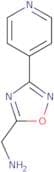 [3-(Pyridin-4-yl)-1,2,4-oxadiazol-5-yl]methanamine