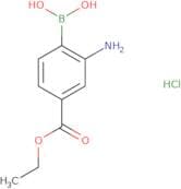 2-Amino-4-(ethoxycarbonyl)benzeneboronic acid hydrochloride