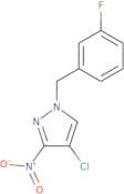 4-Chloro-1-(3-fluorobenzyl)-3-nitro-1H-pyrazole