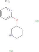 2-Methyl-6-(piperidin-3-yloxy)pyridine dihydrochloride