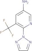6-(2H-1,2,3-Triazol-2-yl)-5-(trifluoromethyl)pyridin-3-amine