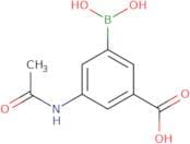 3-Acetamido-5-boronobenzoic acid