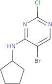 5-Bromo-2-chloro-N-cyclopentylpyrimidin-4-amine