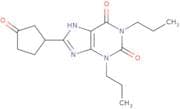 8-(3-Oxocyclopentyl)-1,3-dipropyl-7H-purine-2,6-dione