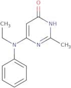 6-(Ethyl(phenyl)amino)-2-methylpyrimidin-4(3H)-one