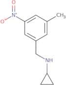 N-(3-Methyl-5-nitrobenzyl)cyclopropanamine