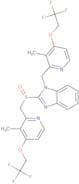 1-[[3-Methyl-4-(2,2,2-trifluoroethoxy)-2-pyridinyl]methyl]-2-[[[3-methyl-4-(2,2,2-trifluoroethoxy)…