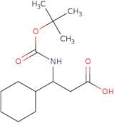 3-(Boc-amino)-3-cyclohexylpropionic acid