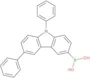 6,9-Diphenyl-9H-carbazole-3-boronic Acid (contains varying amounts of Anhydride)