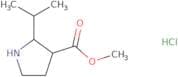 Methyl 2-(propan-2-yl)pyrrolidine-3-carboxylate hydrochloride