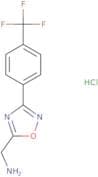 5-Aminomethyl-3-(4-(trifluoromethyl)phenyl)-[1,2,4]oxadiazole hydrochloride