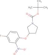 (R)-tert-Butyl 3-(4-fluoro-2-nitrophenoxy)pyrrolidine-1-carboxylate
