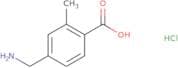 4-(Aminomethyl)-2-methylbenzoic acid hydrochloride