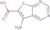5-Aminothieno[2,3-d]pyrimidine-6-carboxylic acid