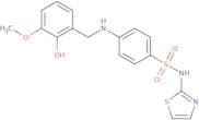4-[[(2-Hydroxy-3-methoxyphenyl)methyl]amino]-N-2-thiazolyl-benzenesulfonamide