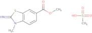 Methanesulfonic acid methyl 2-imino-3-methyl-2,3-dihydro-1,3-benzothiazole-6-carboxylate