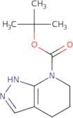 tert-Butyl 5,6-dihydro-1H-pyrazolo[3,4-b]pyridine-7(4H)-carboxylate