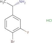 (1S)-1-(4-Bromo-3-fluorophenyl)ethylamine hydrochloride