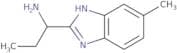1-(5-Methyl-1H-benzimidazol-2-yl)propan-1-amine