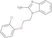 1-[2-(2-Chlorophenoxy)ethyl]-1H-benzoimidazol-2-ylamine