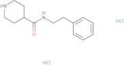 N-(2-Phenylethyl)-4-piperidinecarboxamide dihydrochloride
