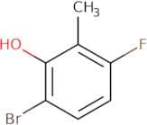6-Bromo-3-fluoro-2-methylphenol