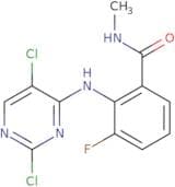 2-(2,5-Dichloropyrimidin-4-ylamino)-3-fluoro-N-methyl-benzamide