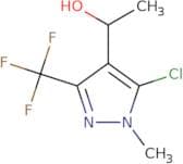 1-[5-Chloro-1-methyl-3-(trifluoromethyl)-1H-pyrazol-4-yl]ethan-1-ol