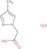 2-(4-Methyl-1H-pyrazol-1-yl)acetic acid hydrate