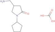 4-(Aminomethyl)-1-cyclopentyl-2-pyrrolidinone - carbonic acid