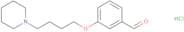 3-[4-(1-Piperidinyl)butoxy]benzaldehyde hydrochloride