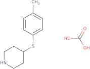 4-[(4-Methylphenyl)thio]piperidine - carbonic acid