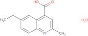 6-Ethyl-2-methylquinoline-4-carboxylic acid hydrate