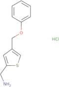 {[4-(Phenoxymethyl)-2-thienyl]methyl}amine hydrochloride