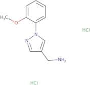 {[1-(2-Methoxyphenyl)-1H-pyrazol-4-yl]methyl}amine dihydrochloride