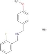 (2-Fluorobenzyl)(4-methoxybenzyl)amine hydrobromide