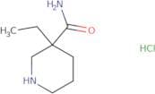 3-Ethyl-3-piperidinecarboxamide hydrochloride