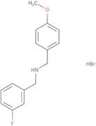 (3-Fluorobenzyl)(4-methoxybenzyl)amine hydrobromide