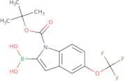 1-boc-5-(trifluoromethoxy)indole-2-boronic acid