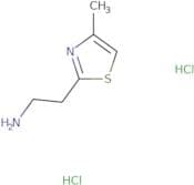 [2-(4-Methyl-1,3-thiazol-2-yl)ethyl]amine dihydrochloride