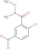 2-Chloro-N-methoxy-N-methyl-5-nitrobenzamide
