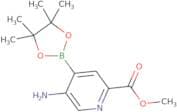 (5-Amino-2-(methoxycarbonyl)pyridin-4-yl)boronic acid pinacol ester