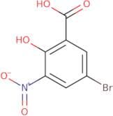 5-Bromo-2-hydroxy-3-nitrobenzoic acid