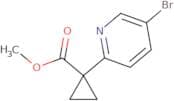 Methyl 1-(5-bromopyridin-2-yl)cyclopropanecarboxylate
