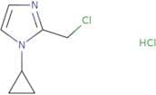 2-(Chloromethyl)-1-cyclopropyl-1H-imidazole hydrochloride