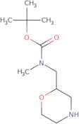 tert-Butyl methyl(morpholin-2-ylmethyl)carbamate