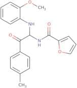 N-{1-[(2-Methoxyphenyl)amino]-2-(4-methylphenyl)-2 oxoethyl}furan-2-carboxamide