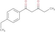 1-(4-Ethylphenyl)pentane-1,3-dione